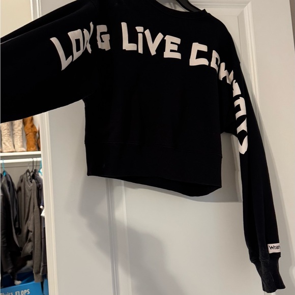 Wrangler long live cowboys cropped sweatshirt - Picture 5 of 9